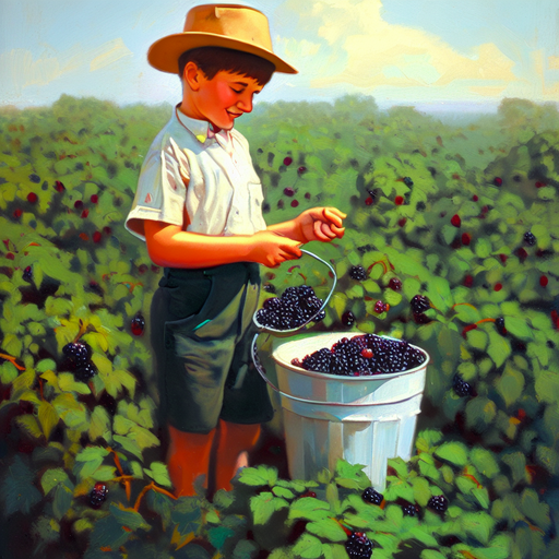 “The Worst Whipping I Ever Got: A Blackberry Picking Horror Story” – A Tale of Childhood Mischief and Consequences